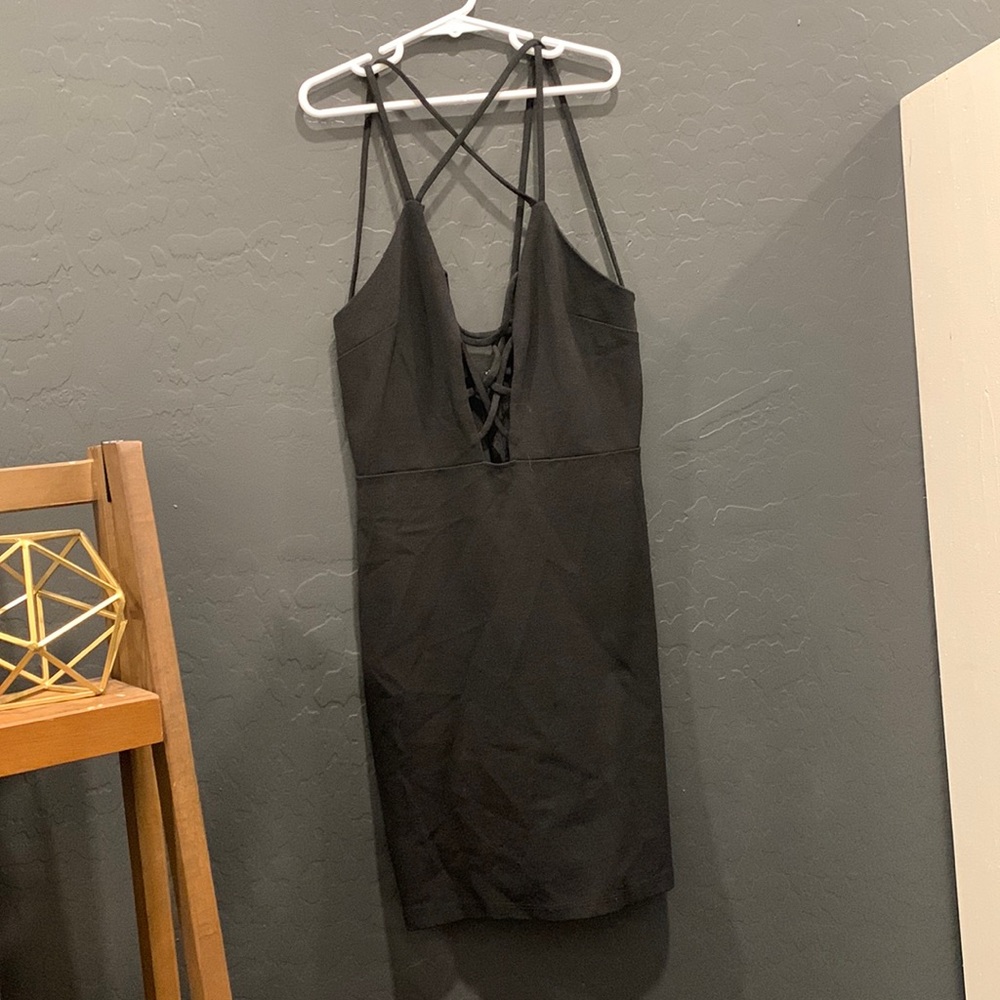 Black Mini Party Dress